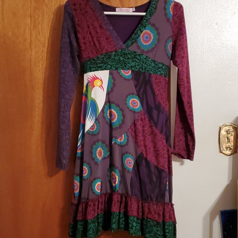 Paradis Miss multi colored dress